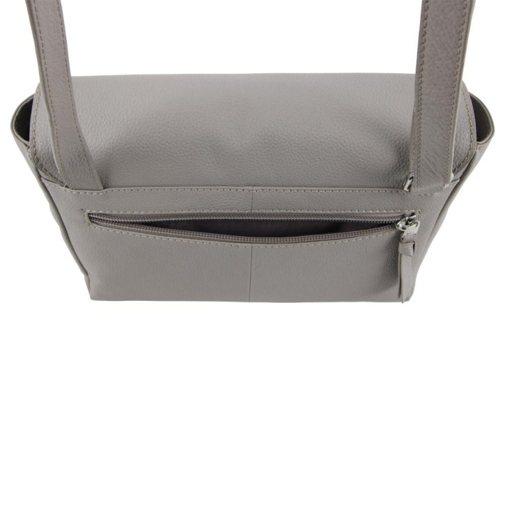 Bree Cary 11 Schultertasche vintage khaki cross flap