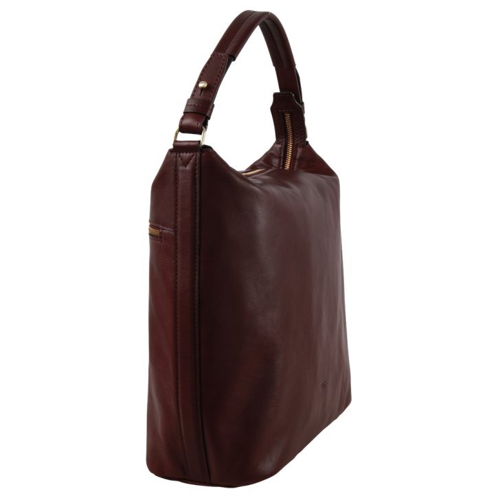 Bree STOCKHOLM 5 Beuteltasche mauve wine
