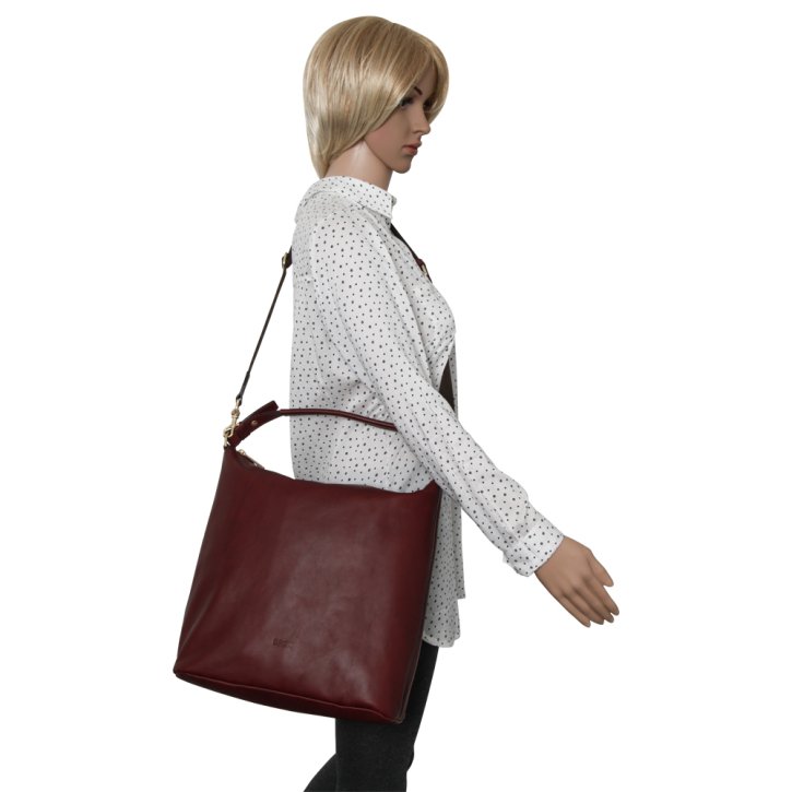 Bree STOCKHOLM 5 Beuteltasche mauve wine