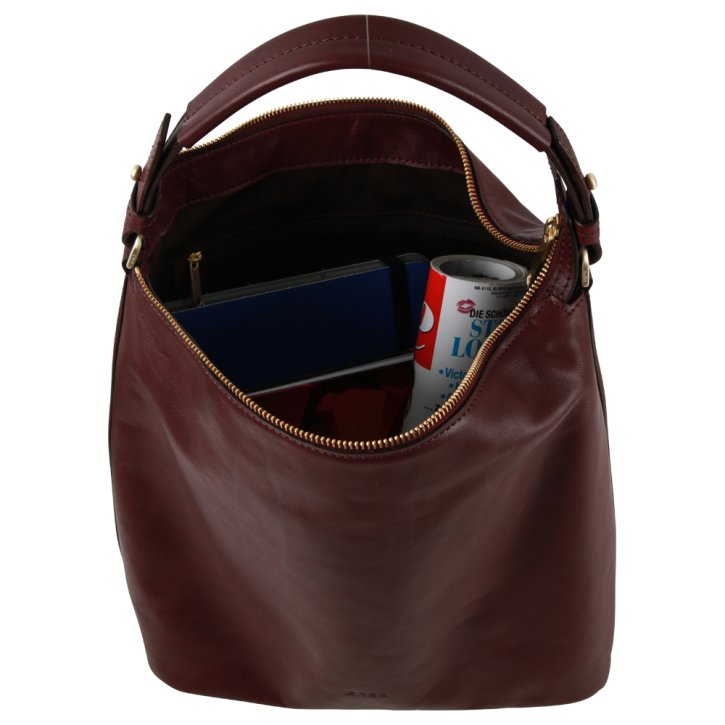 Bree STOCKHOLM 5 Beuteltasche mauve wine