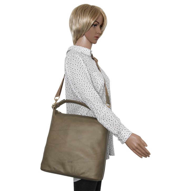 Bree STOCKHOLM 5 Beuteltasche celery