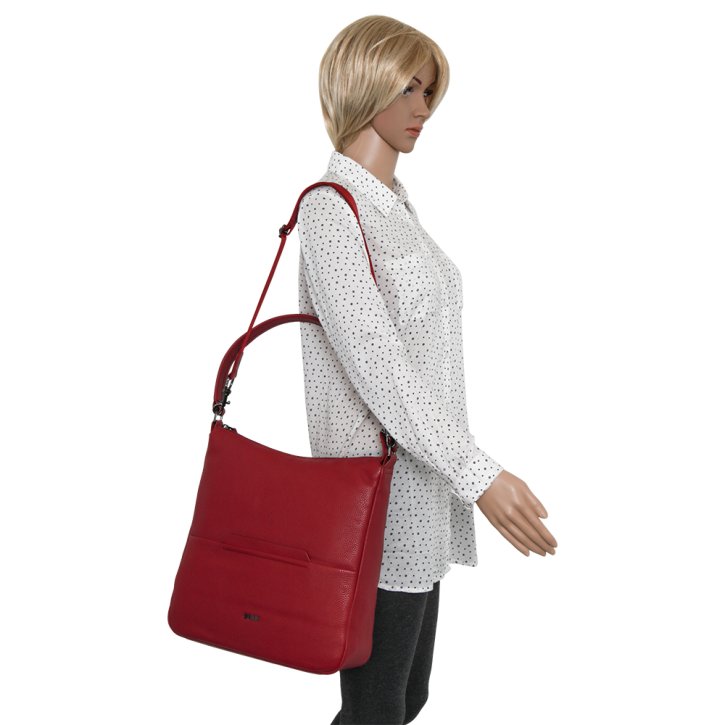 Bree NOLA 12 Schultertasche rhododendron