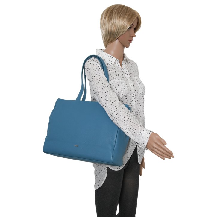 Bree NOLA 14 Schultertasche provincial blue