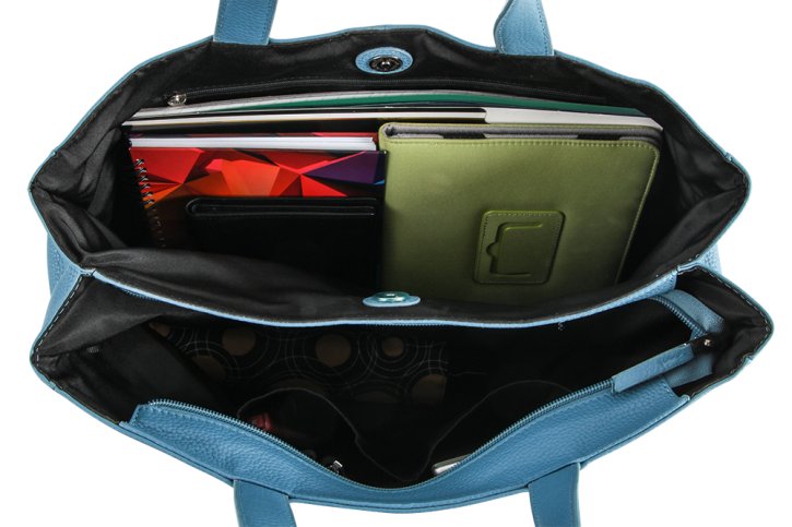 Bree NOLA 14 Schultertasche provincial blue