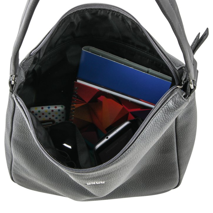 Bree NOLA 12 Schultertasche pavement