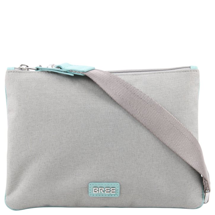 LIMOGES 6 Schultertasche light grey/light blue