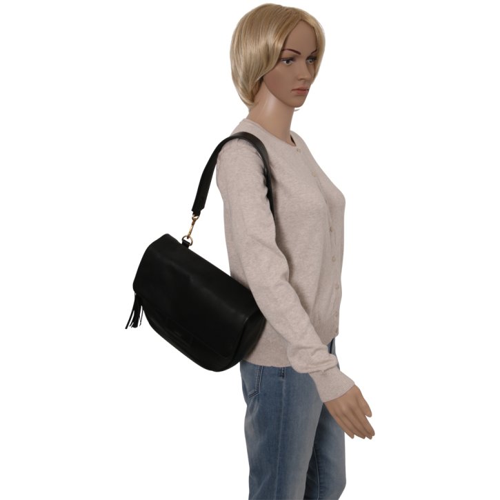 Bree JERSEY 2 Schultertasche black