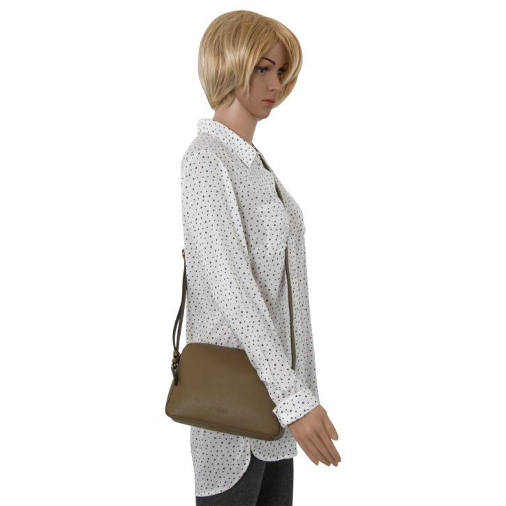 Bree CARY 10 Schultertasche olive cross