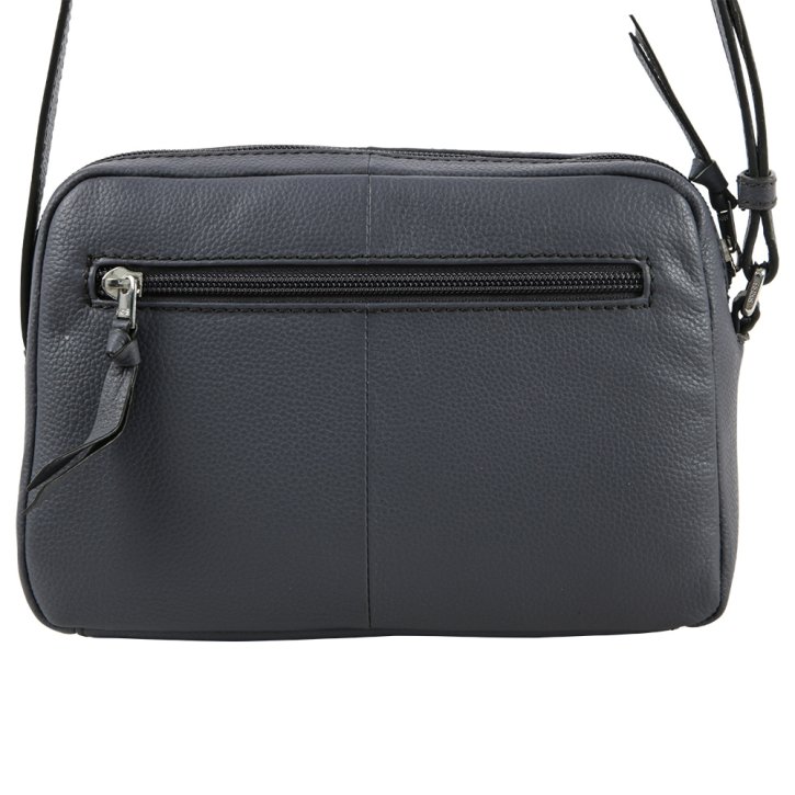 Bree Cary 10 Schultertasche excalibur grau/schwarz