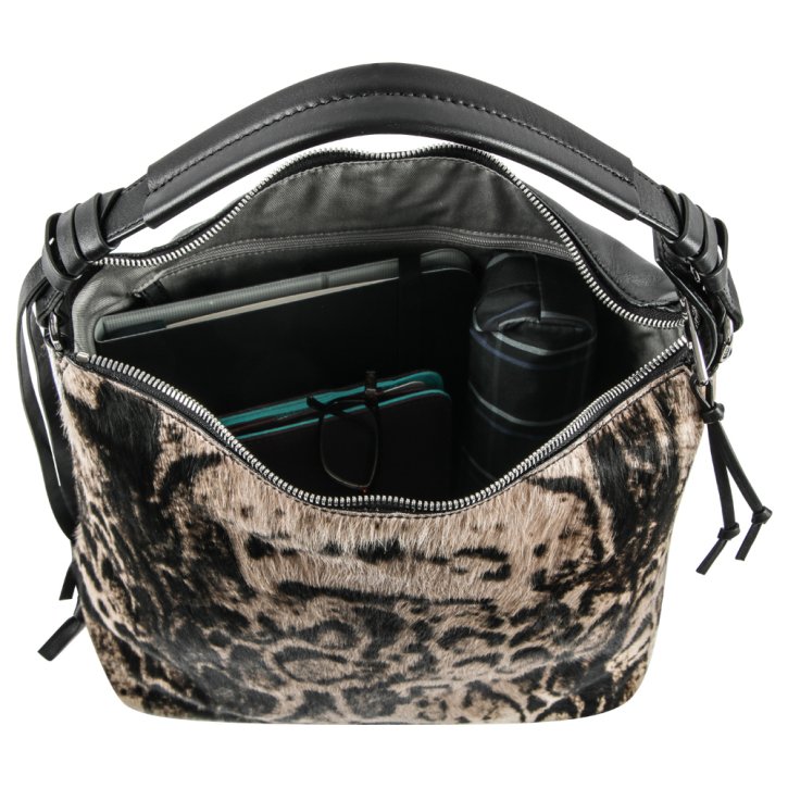 Bree Sandnes 3 Hobo Bag black/taupe