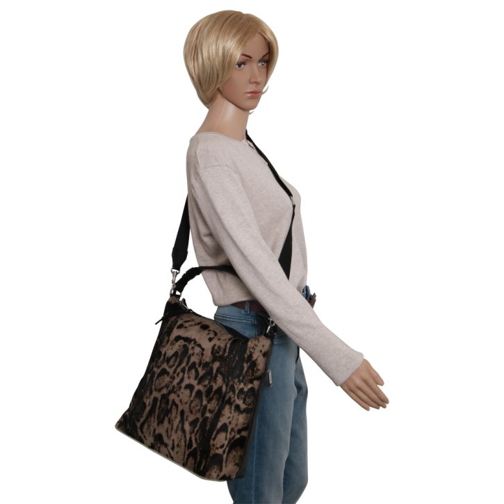 Bree Sandnes 3 Hobo Bag black/taupe