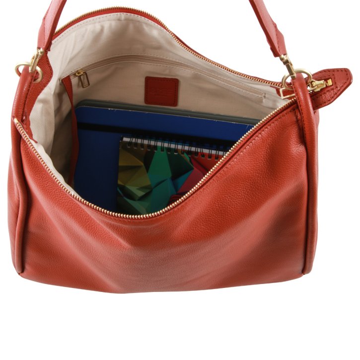 Bree PIPPA 3 Hobo bag rust