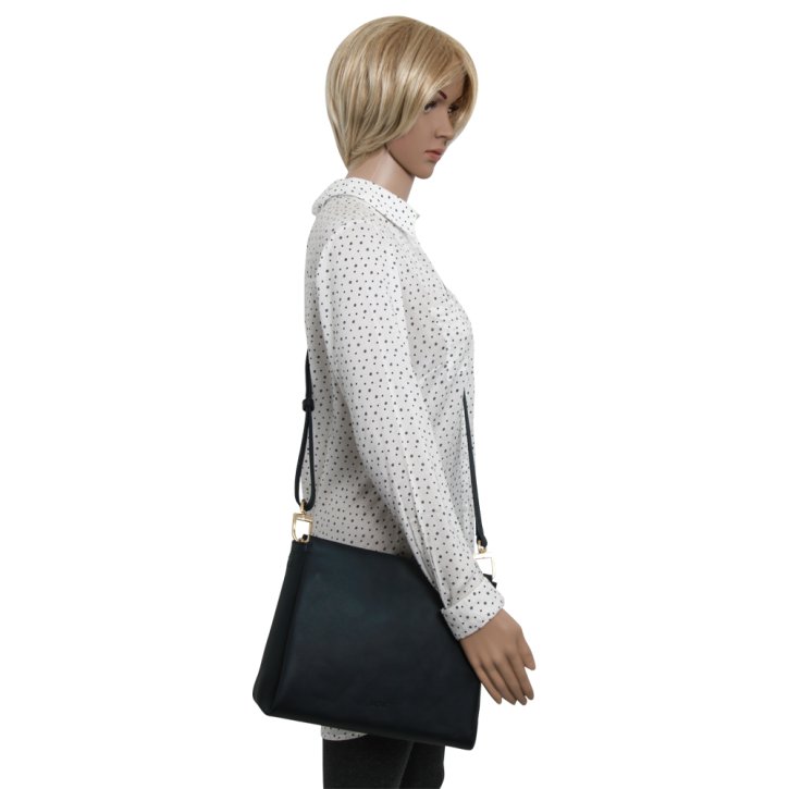 Bree PURE 4 Schultertasche navy