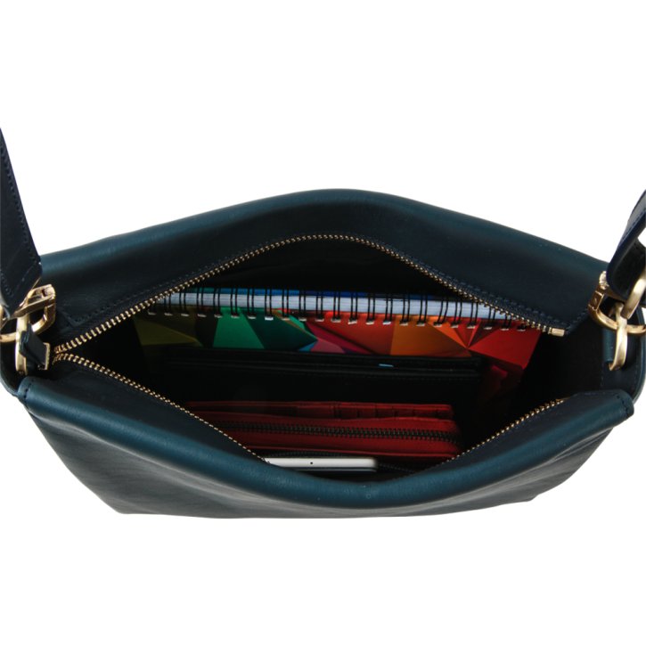 Bree PURE 4 Schultertasche navy