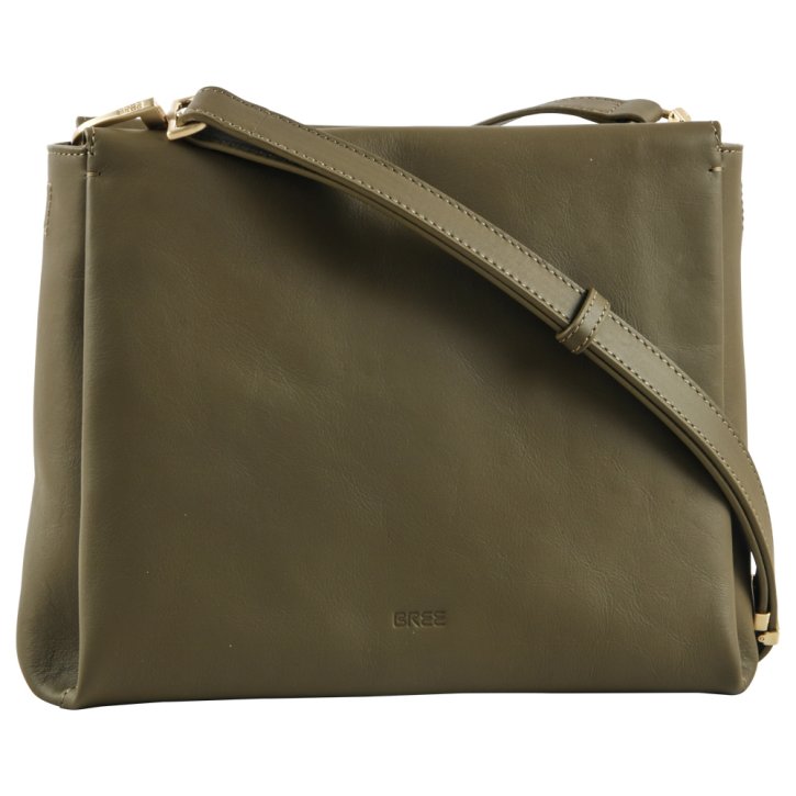 Bree PURE 4 Schultertasche olive