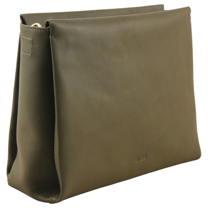 Bree PURE 4 Schultertasche olive