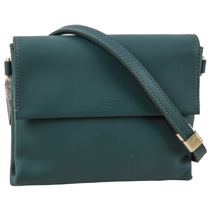 PURE 11 flat crossbody aloe