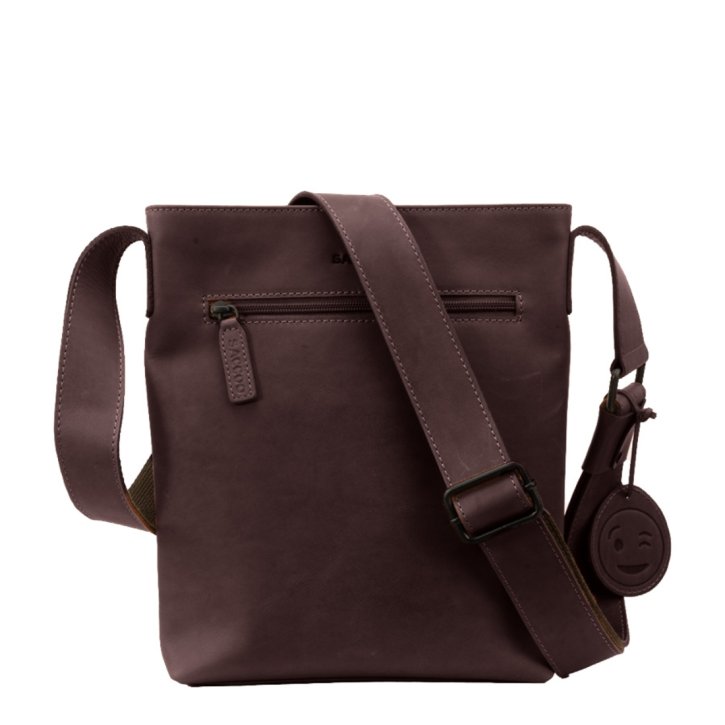 Saccoo Badajo Schultertasche chestnut