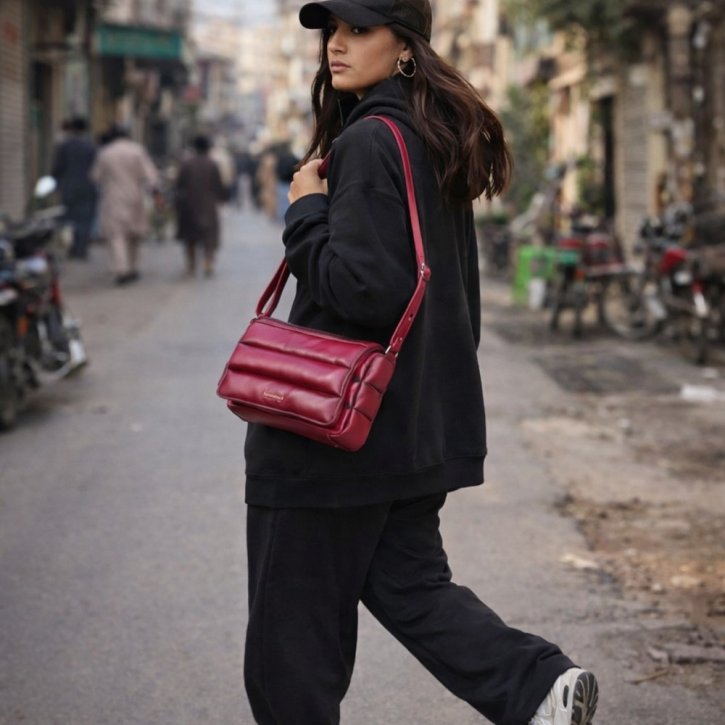 BURKELY DROWSY DANI Handtasche fuchsia