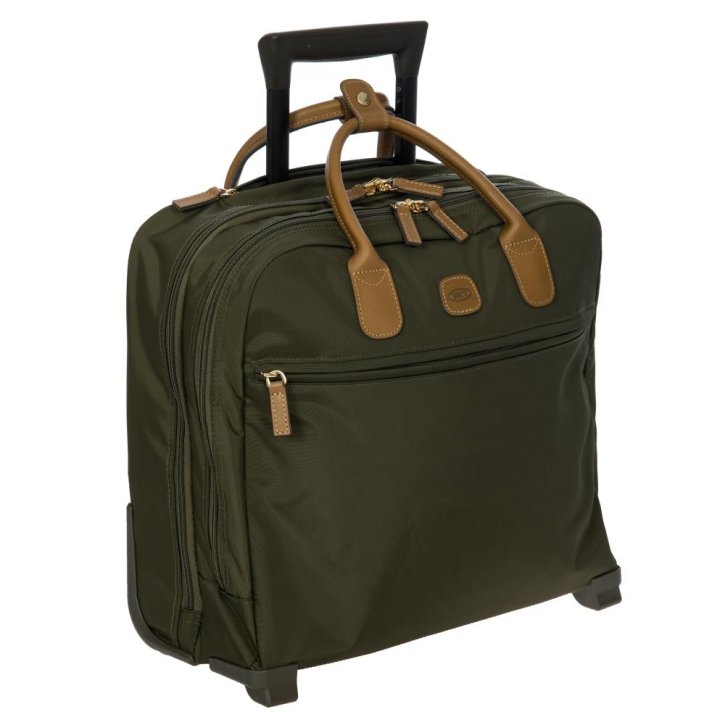 BRIC'S Pilotenkoffer Trolley olive