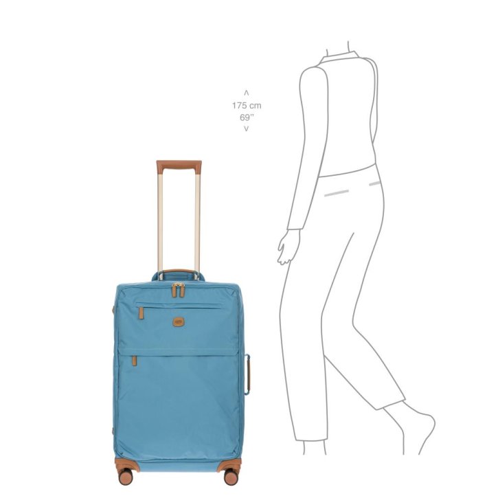 BRIC'S X TRAVEL Trolley M 4w sky