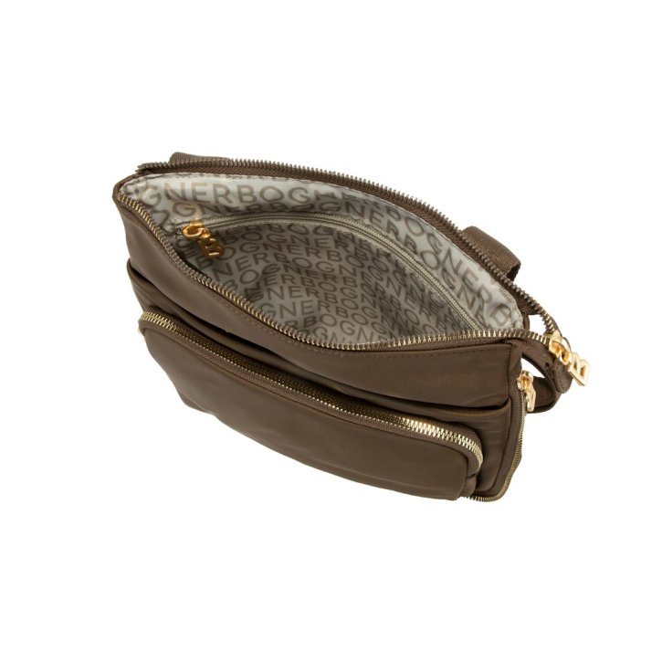 BOGNER VERBIER PLAY 1.0 Serena shoulderbag mvz toffee