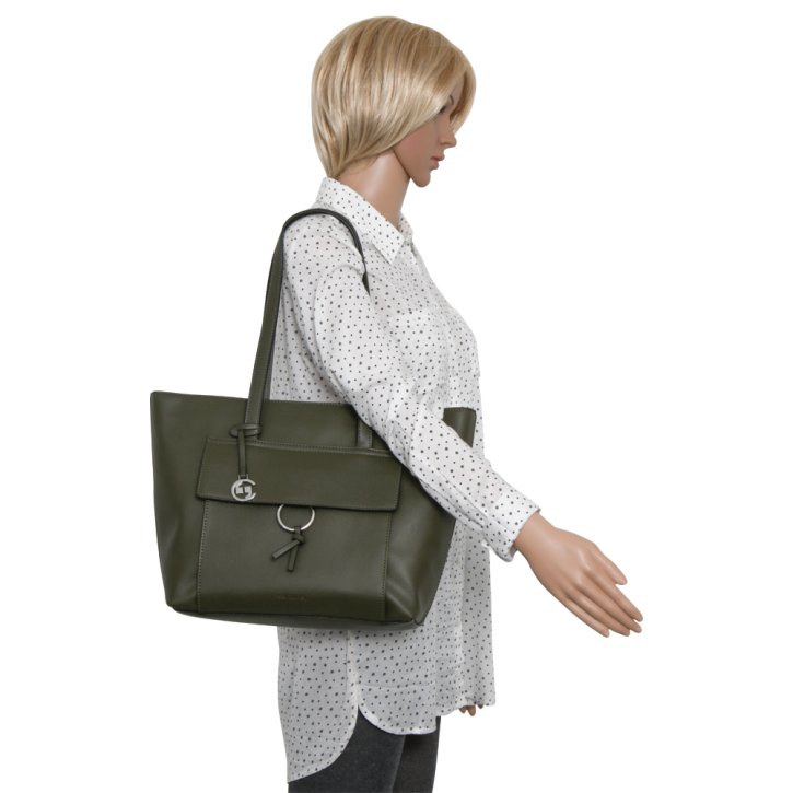 Comma LEASURE MIX Shopper khaki