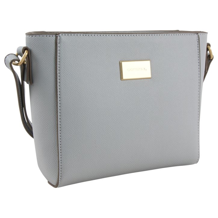 BE YOURSELF Schultertasche light grey