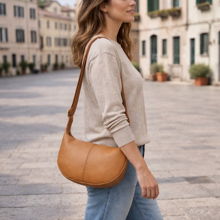 Gianni Conti Handtasche cookie/biscotto