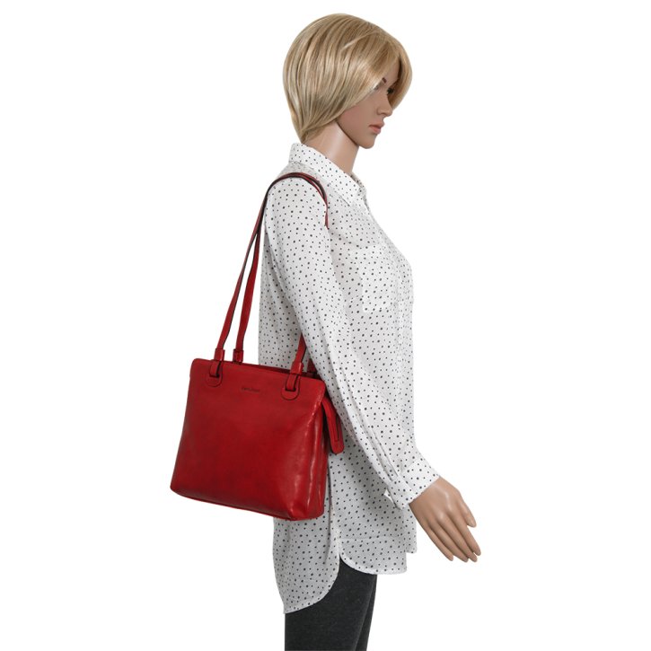 Gianni Conti Umhängetasche Rosso