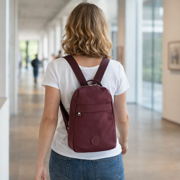 BOGNER Maggia 1.0  Maxi backpack burgundy