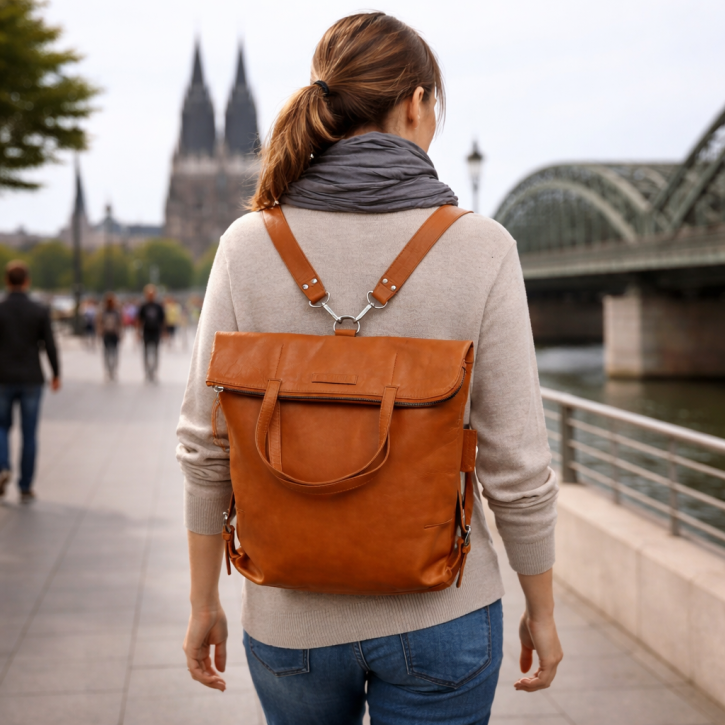 Aunts & Uncles POMELO Rucksack/Handtasche golden dandelion