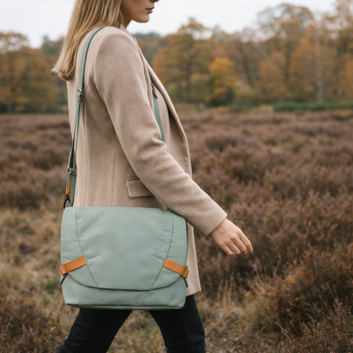 Aunts & Uncles Sendai Messenger Bag S sage green