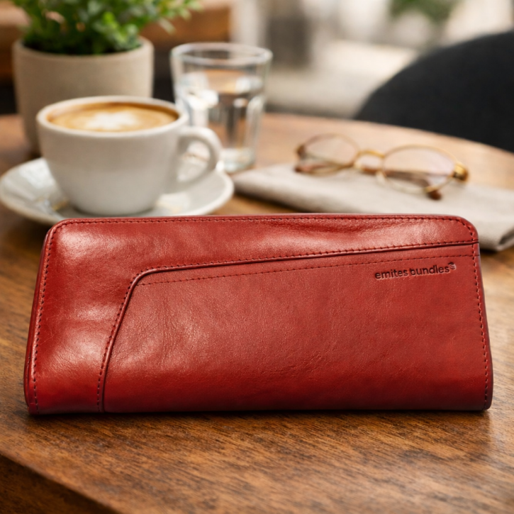 Aunts & Uncles Tilda Zipbörse L intense rust