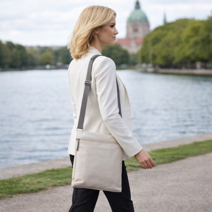 IMDUTCH VORA 5 Schultertasche grey morn cross