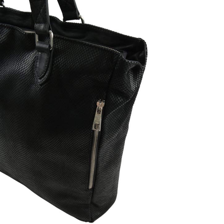 DEPECHE Shopper black