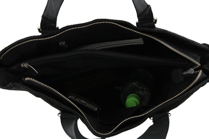 DEPECHE Shopper black