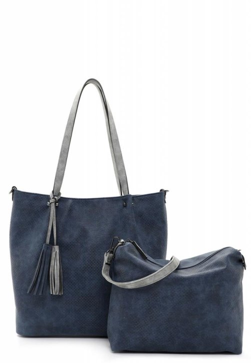 E&N Surprise BaginBag blue/lightgrey