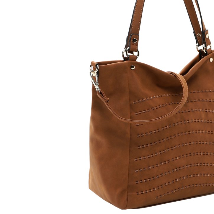 Emily & Noah E&N Hanna Shopper cognac