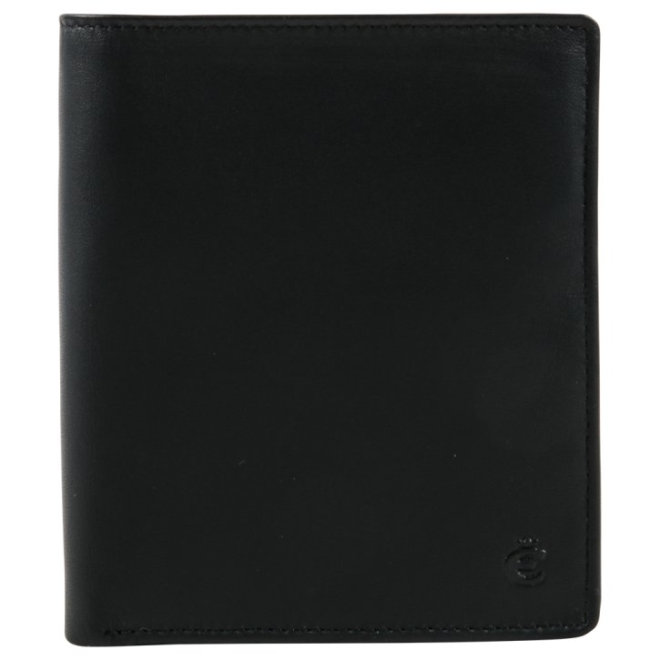 ESQUIRE Hochformatbörse Slim Protect RFID schwarz