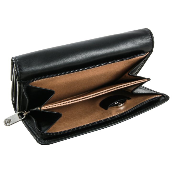 ESQUIRE Damenbörse  Helena RFID schwarz