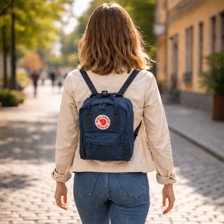 FJÄLLRÄVEN KANKEN MINI Rucksack navy