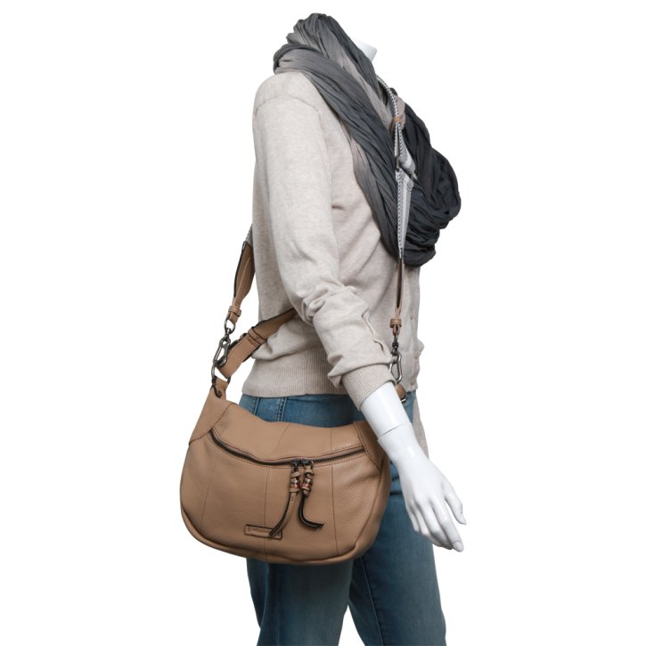 FredsBruder Pruvia small Hobo Bag sand
