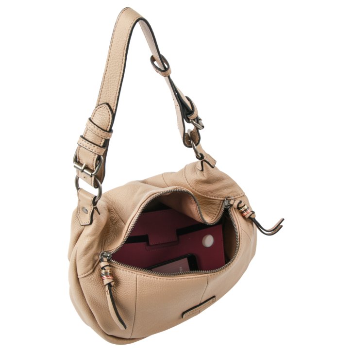 FredsBruder Pruvia small Hobo Bag sand