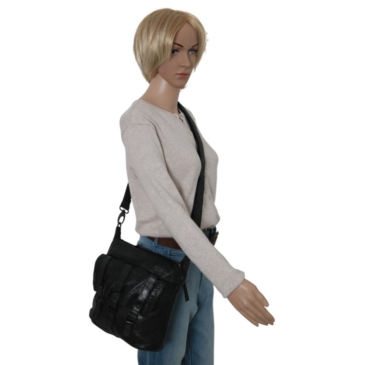 Gianni Conti Schultertasche black/nero