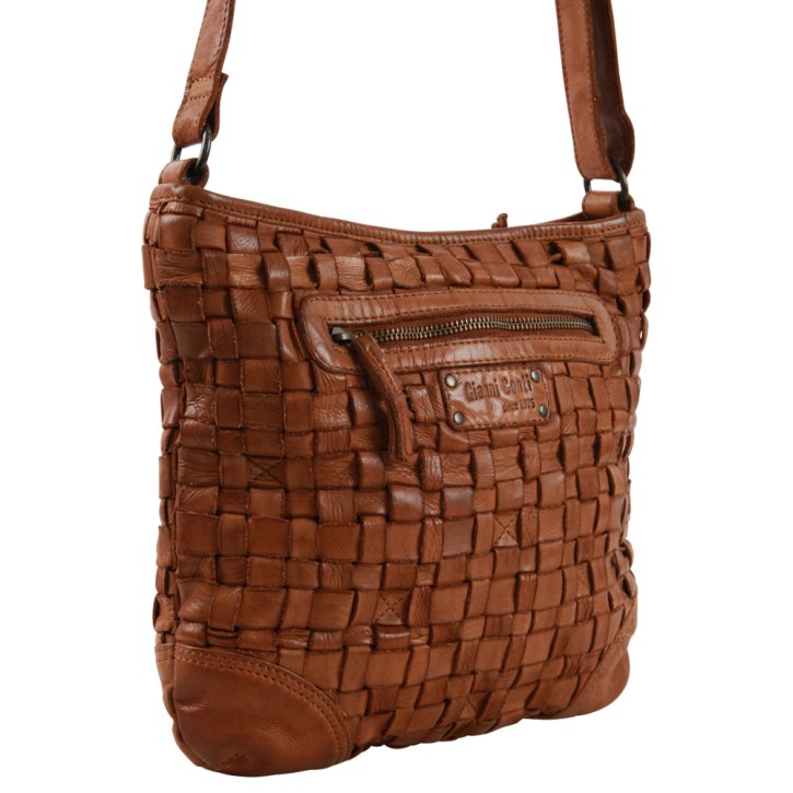 Gianni Conti Umhängetasche cognac