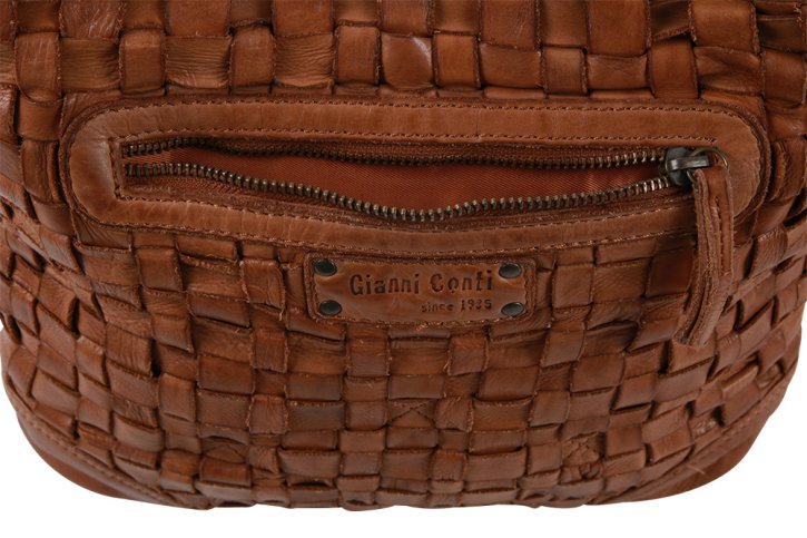 Gianni Conti Umhängetasche cognac