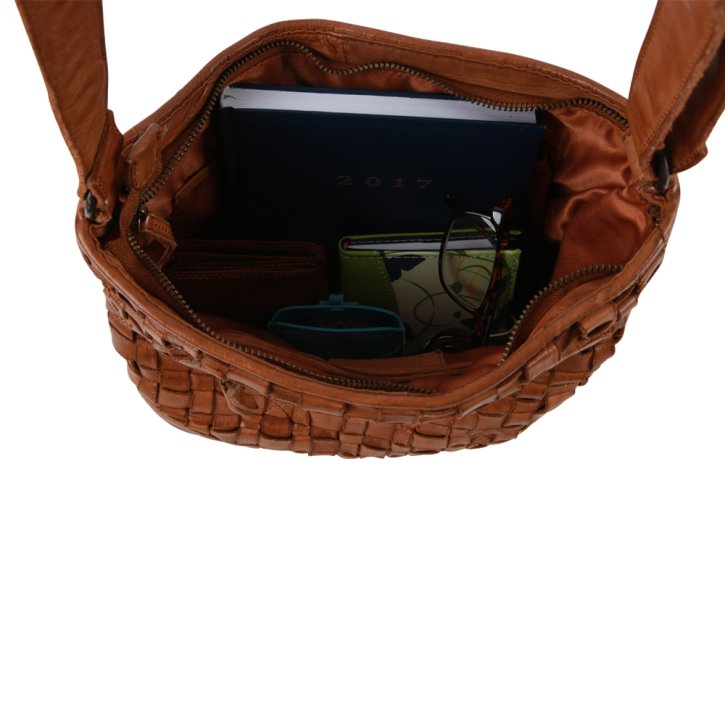 Gianni Conti Umhängetasche cognac