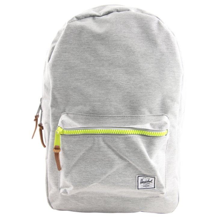 HERSCHEL SETTLEMENT Rucksack mit Laptopfach light grey crosshatch