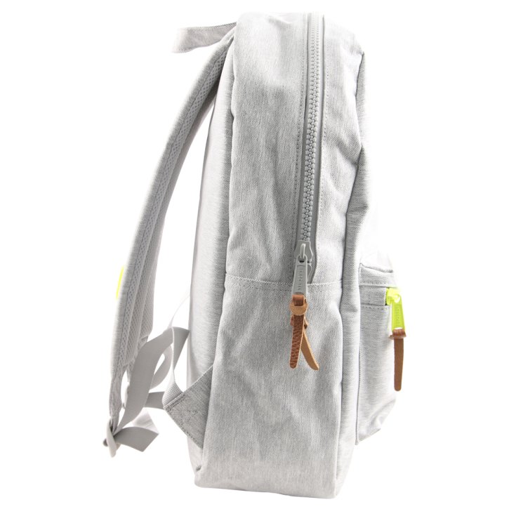 HERSCHEL SETTLEMENT Rucksack mit Laptopfach light grey crosshatch